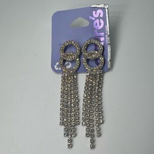 Claire’s earrings Claire’s cute shop silver earrings new